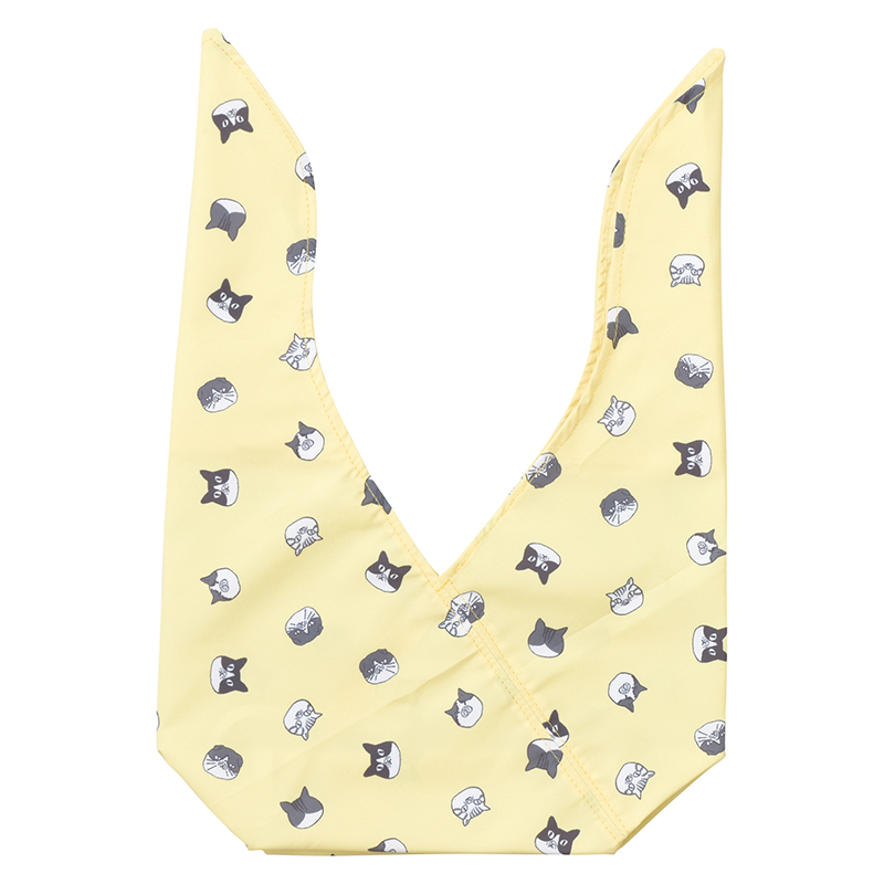 【SALE】あづま袋  キャットイエロー